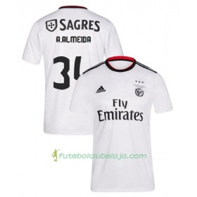 Camisola Benfica Andre Almeida 34 Equipamento Alternativa 2018-2019 Manga Curta